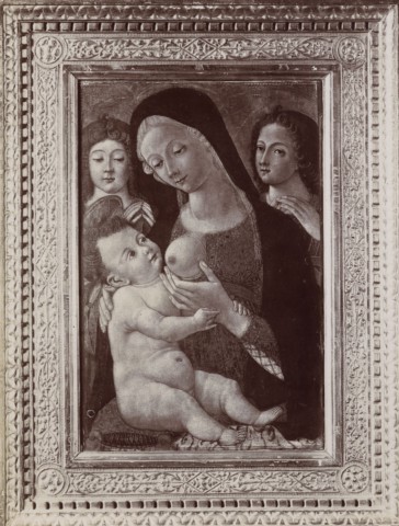 Champeau, Lawrence X. — Pietro di Domenico - sec. XV/ XVI - Madonna con Bambino tra angeli — insieme